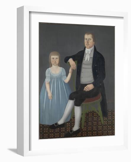 Comfort Starr Mygatt and Lucy Mygatt, 1799-John Brewster-Framed Giclee Print