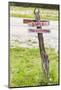 Comfort, Texas, USA. Humorous sign in the Texas Hill Country.-Emily Wilson-Mounted Photographic Print