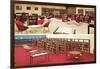 Comfortable Library-null-Framed Art Print