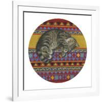 Comfortable Spot-Janet Pidoux-Framed Giclee Print