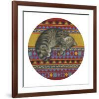 Comfortable Spot-Janet Pidoux-Framed Giclee Print