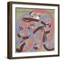 Comforters, 1983-Ron Waddams-Framed Giclee Print