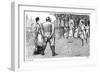 Comforting, 1882-George Du Maurier-Framed Giclee Print