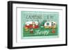 Comfy Camping VIII-Melissa Averinos-Framed Art Print