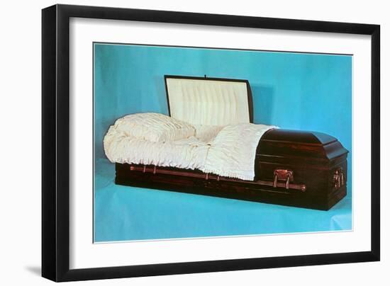 Comfy Casket-null-Framed Art Print