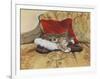 Comfy Slipper-Janet Pidoux-Framed Giclee Print