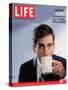 Comic Actor Steve Carell Drinking from a Cup, September 30, 2005-Chris Buck-Stretched Canvas