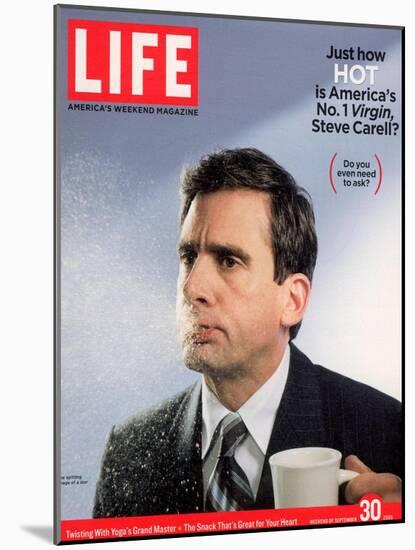 Comic Actor Steve Carell, September 30, 2005-Chris Buck-Mounted Photographic Print