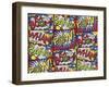 Comic Book repeat-Holli Conger-Framed Giclee Print