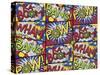 Comic Book repeat-Holli Conger-Stretched Canvas