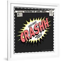 Comic Book Words Effect-studiohome-Framed Art Print