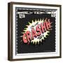 Comic Book Words Effect-studiohome-Framed Art Print