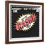 Comic Book Words Effect-studiohome-Framed Art Print