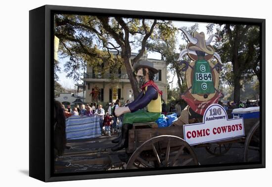 Comic Cowboys Float-Carol Highsmith-Framed Stretched Canvas