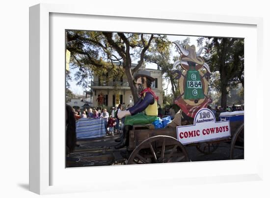 Comic Cowboys Float-Carol Highsmith-Framed Art Print