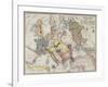 Comic Map of the Seat of War with Entirely New Features, Rock Brothers & Payne, 1854-null-Framed Giclee Print