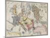 Comic Map of the Seat of War with Entirely New Features, Rock Brothers & Payne, 1854-null-Mounted Giclee Print