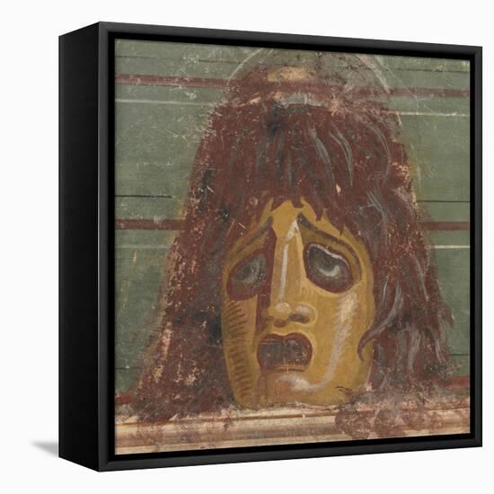 Comic Mask-Unknown-Framed Stretched Canvas