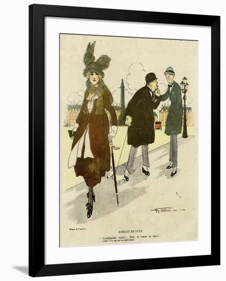 Comic Sex, Running Costs-Henry Fournier-Framed Art Print