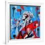 Comic Splash-Abstract Graffiti-Framed Giclee Print