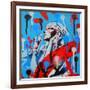 Comic Splash-Abstract Graffiti-Framed Giclee Print