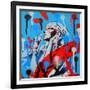 Comic Splash-Abstract Graffiti-Framed Giclee Print