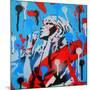 Comic Splash-Abstract Graffiti-Mounted Giclee Print