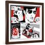 Comic Strip II-Tom Frazier-Framed Giclee Print