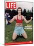 Comic Will Ferrell Outside in Freeway Park Doing a Bad Imitation of Brandi Chastain, May 13, 2005-Jeff Riedel-Mounted Premium Photographic Print