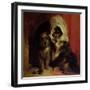 Comical Dogs, 1836-Edwin Henry Landseer-Framed Giclee Print