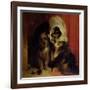 Comical Dogs, 1836-Edwin Henry Landseer-Framed Giclee Print