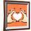 Comics Style Valentine's Day Card with Two Hands and Heart-Alena Kozlova-Framed Art Print