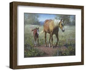 Comin' In-Jack Sorenson-Framed Art Print