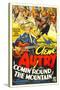 Comin' Round the Mountain, Gene Autry, Smiley Burnette, 1936-null-Stretched Canvas