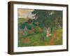 Coming and Going, Martinique, 1887-Paul Gauguin-Framed Giclee Print