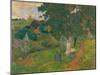 Coming and Going, Martinique, 1887-Paul Gauguin-Mounted Giclee Print