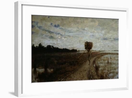 Coming Back from Pine Forest-Arturo Moradei-Framed Giclee Print