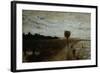 Coming Back from Pine Forest-Arturo Moradei-Framed Giclee Print