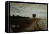 Coming Back from Pine Forest-Arturo Moradei-Framed Stretched Canvas