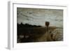 Coming Back from Pine Forest-Arturo Moradei-Framed Giclee Print