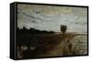 Coming Back from Pine Forest-Arturo Moradei-Framed Stretched Canvas