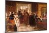 Coming down to Dinner, 1876 (Oil on Canvas)-John Callcott Horsley-Mounted Giclee Print