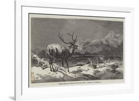 Coming Events Cast their Shadows before Them-Edwin Landseer-Framed Giclee Print