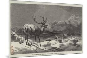 Coming Events Cast their Shadows before Them-Edwin Landseer-Mounted Giclee Print