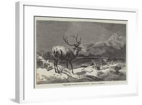 Coming Events Cast their Shadows before Them-Edwin Landseer-Framed Giclee Print