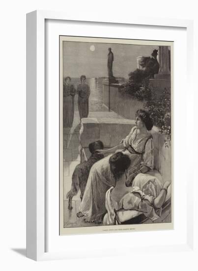 Coming Events Cast their Shadows Before-Frederick Sargent-Framed Giclee Print