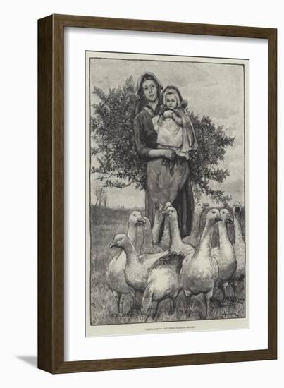 Coming Events Cast their Shadows Before-Alfred Edward Emslie-Framed Giclee Print