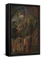 Coming from Evening Church-Samuel Palmer-Framed Stretched Canvas