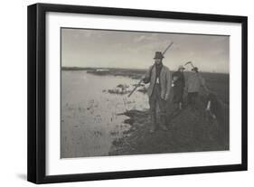 Coming Home from the Marches (le retour des marais)-Peter Henry Emerson-Framed Giclee Print