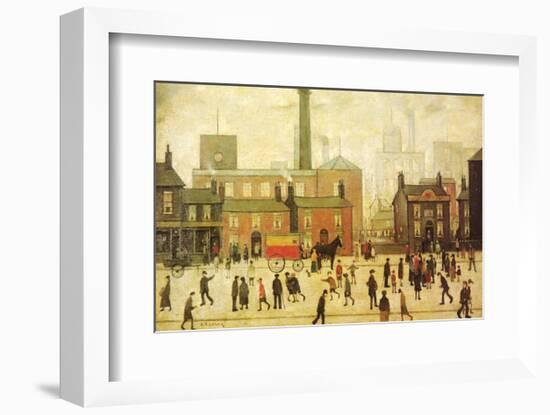 Coming Home from the Mill-Laurence Stephen Lowry-Framed Art Print